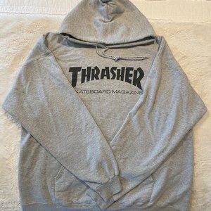 Thrasher Hoodie GREY Mens XL